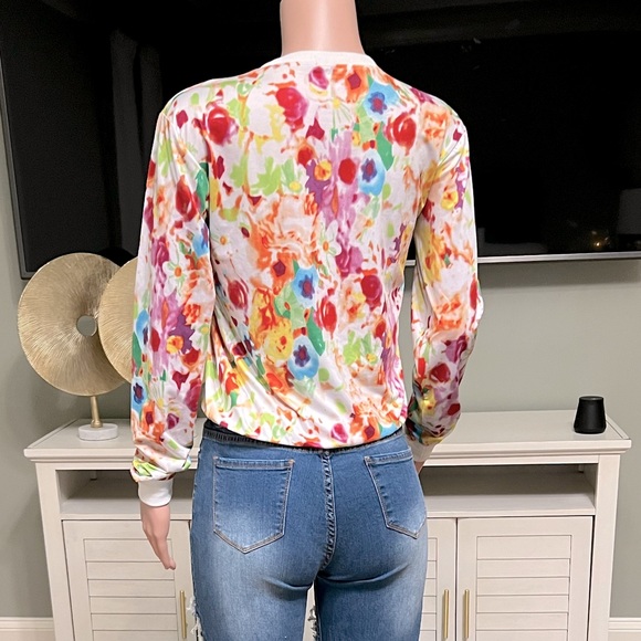 “Colorwave” Modora Long-sleeve Shirt. Size M. Great Fit! - Picture 3 of 3